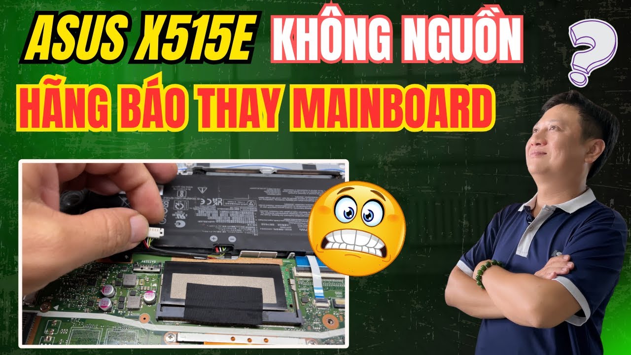 Asus X515E laptop without power, the company replaced the mainboard, could it be recovered? Asus X515E laptop without power, the company replaced the mainboard, could it be recovered?