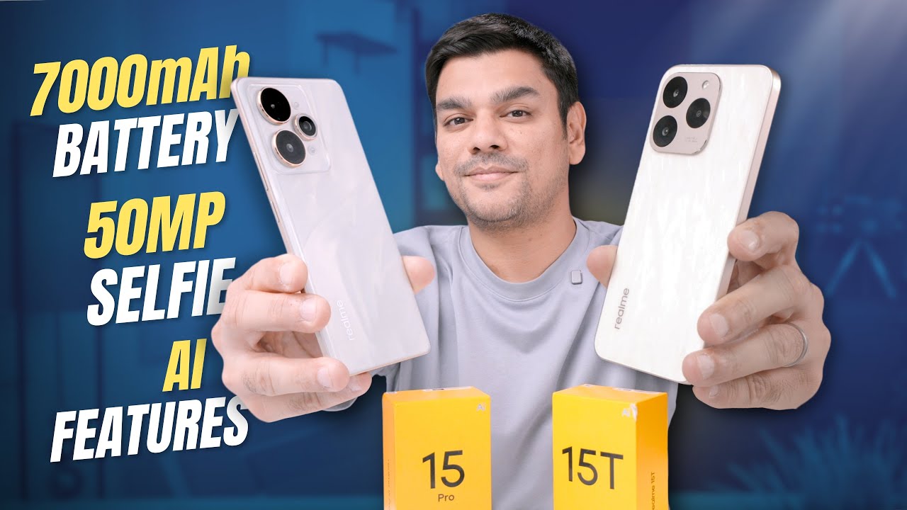 Realme 15 Series is Finally Here! Full Unboxing of 15 Pro & 15T Realme 15 Series is Finally Here! Full Unboxing of 15 Pro & 15T