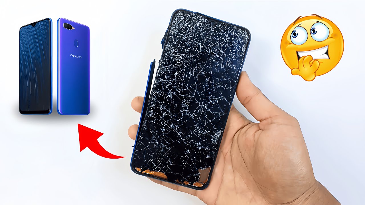 Broken Oppo A5s – Full Restoration  From Damaged to Like New Broken Oppo A5s – Full Restoration  From Damaged to Like New