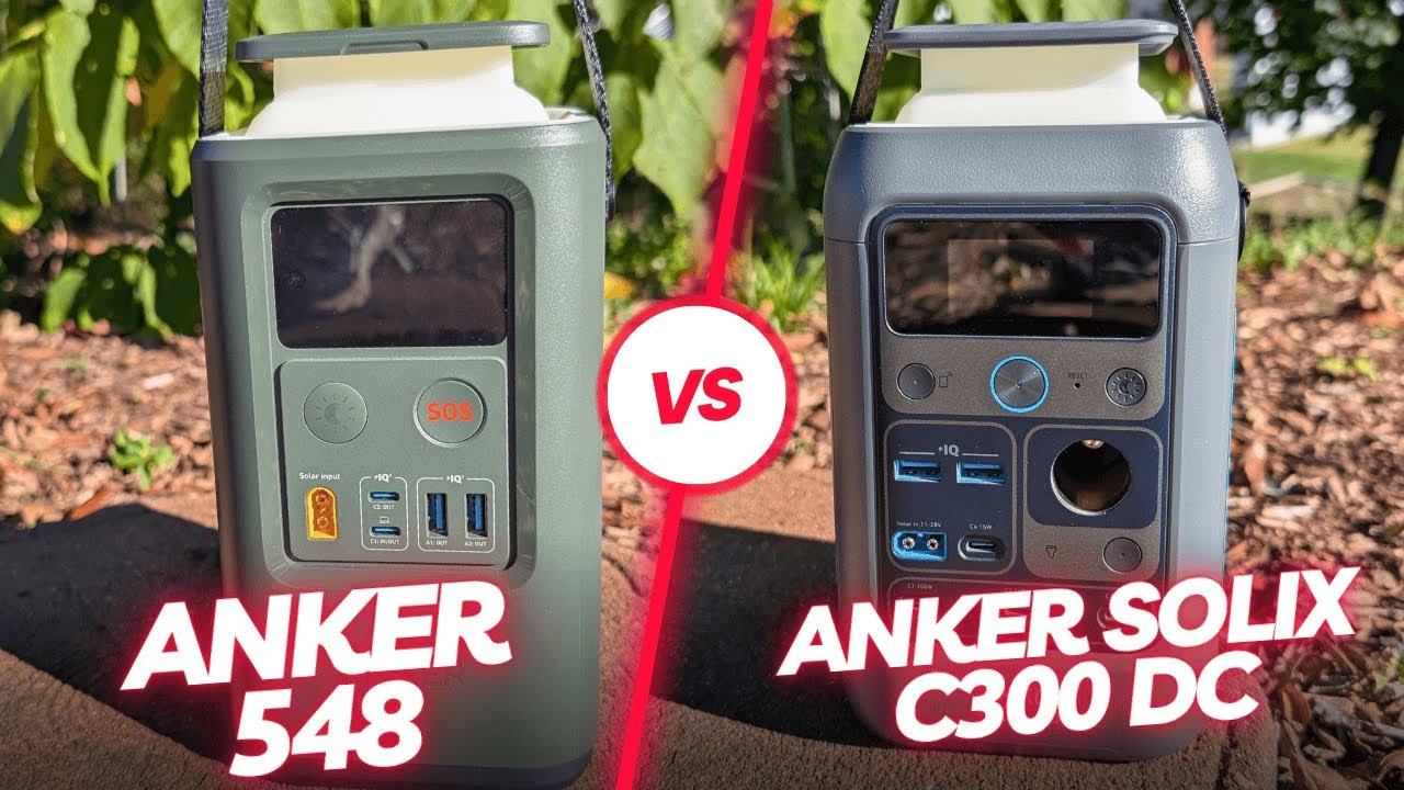 Anker 548 vs. SOLIX C300 DC – The Battery Lantern Showdown Anker 548 vs. SOLIX C300 DC – The Battery Lantern Showdown