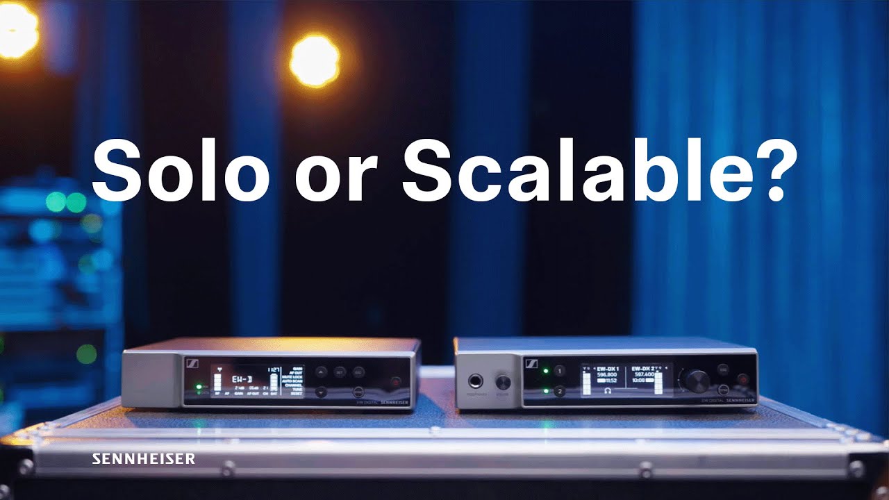 EW-D vs EW-DX: Sistem Nirkabel Sennheiser mana yang tepat untuk Anda? | Sennheiser EW-D vs EW-DX: Sistem Nirkabel Sennheiser mana yang tepat untuk Anda? | Sennheiser