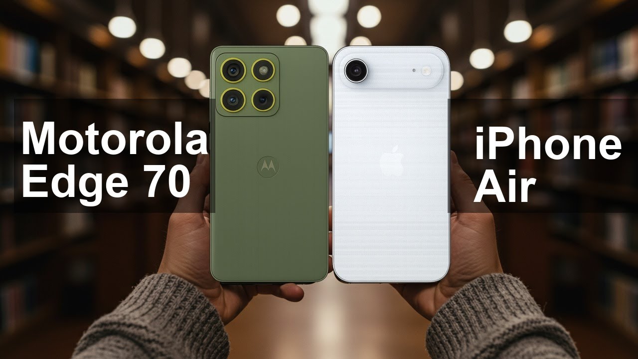Motorola Edge 70 vs iPhone Air Motorola Edge 70 vs iPhone Air