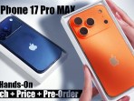 Apple iPhone 17 Pro Max/Air Hands -On – Tanggal Peluncuran + Harga Terbaru + Warna Baru Dikonfirmasi! Apple iPhone 17 Pro Max/Air Hands -On – Tanggal Peluncuran + Harga Terbaru + Warna Baru Dikonfirmasi!