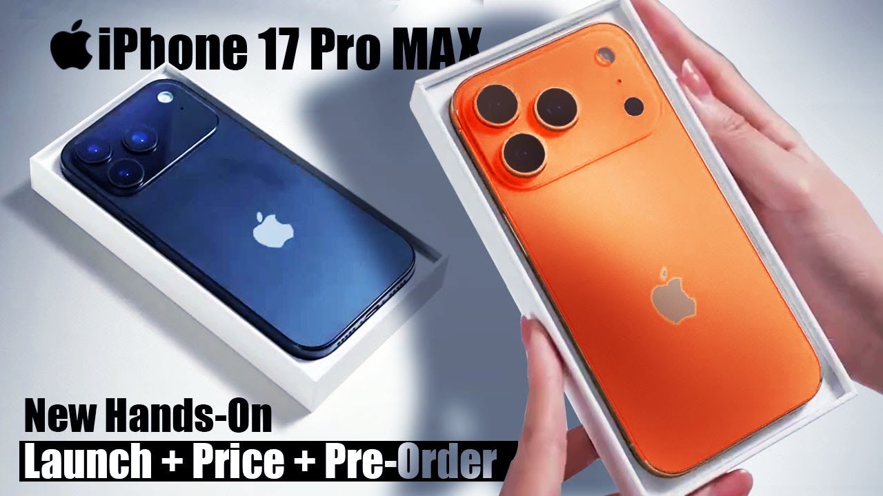 Apple iPhone 17 Pro Max/Air Hands -On – Tanggal Peluncuran + Harga Terbaru + Warna Baru Dikonfirmasi! Apple iPhone 17 Pro Max/Air Hands -On – Tanggal Peluncuran + Harga Terbaru + Warna Baru Dikonfirmasi!