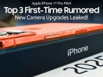 Apple iPhone 17 Pro Max – Tanggal Peluncuran + Top 3 Upgrade Kamera Baru yang Dikabarkan! Apple iPhone 17 Pro Max – Tanggal Peluncuran + Top 3 Upgrade Kamera Baru yang Dikabarkan!