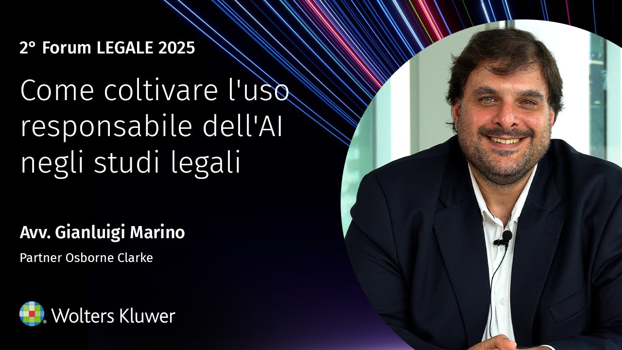 Gianluigi Marino: How to cultivate the responsible use of AI in law firms Gianluigi Marino: How to cultivate the responsible use of AI in law firms