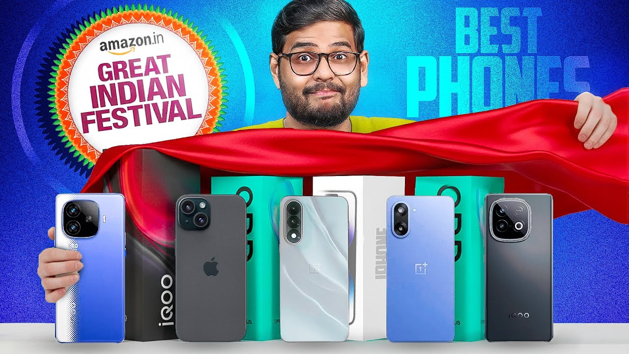 Best Smartphones to Buy on Amazon 2025 – iPhone, OnePlus, iQOO, Realme Best Smartphones to Buy on Amazon 2025 – iPhone, OnePlus, iQOO, Realme