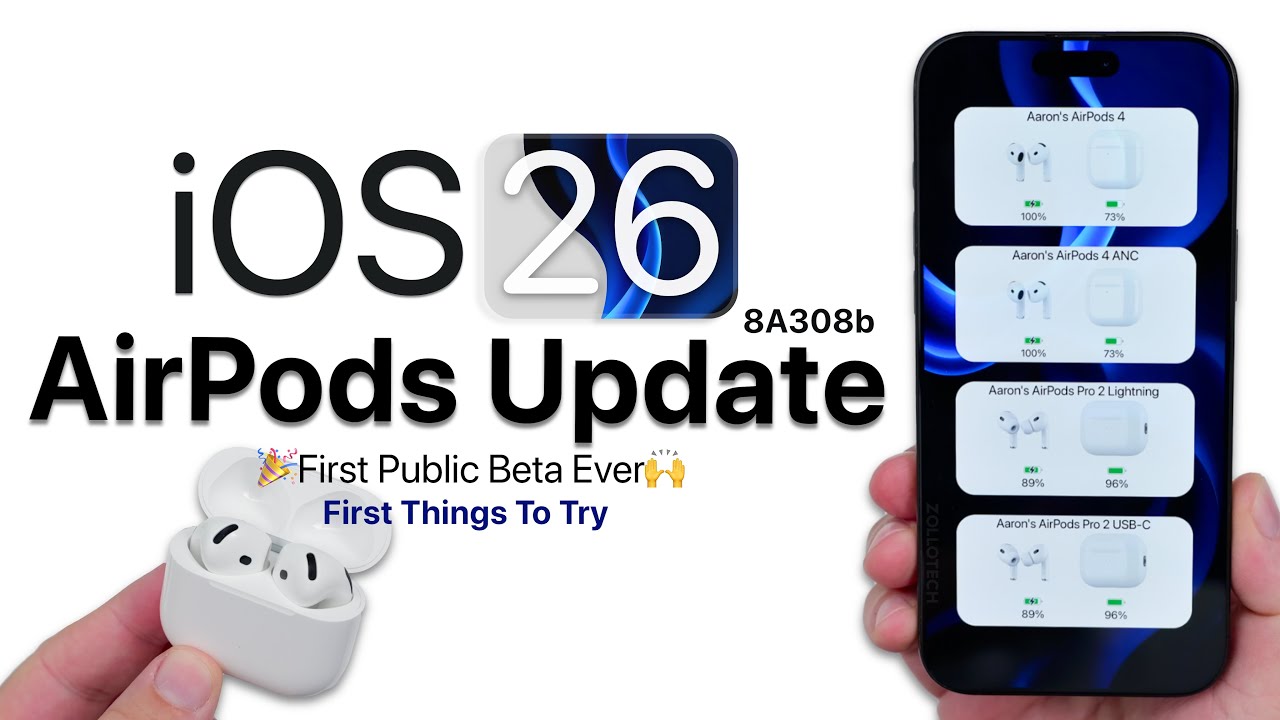 Pembaruan AirPods 8A308B Public Beta Dirilis! – Hal pertama yang harus dicoba Pembaruan AirPods 8A308B Public Beta Dirilis! – Hal pertama yang harus dicoba