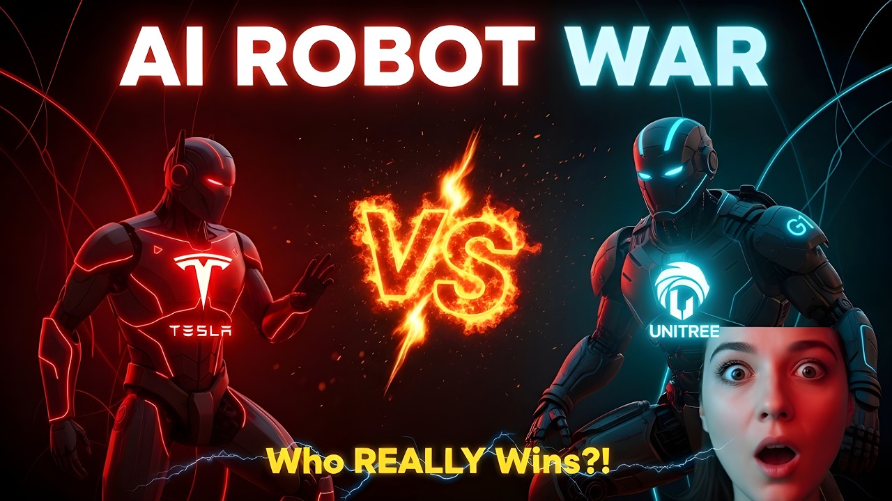 AI Robot WAR: Tesla’s Optimus vs. The K G1 Robot – Who Wins?! AI Robot WAR: Tesla’s Optimus vs. The K G1 Robot – Who Wins?!