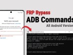 FRP ADB Commands — Enable ADB & Bypass Google Account (All Android 2025) FRP ADB Commands — Enable ADB & Bypass Google Account (All Android 2025)