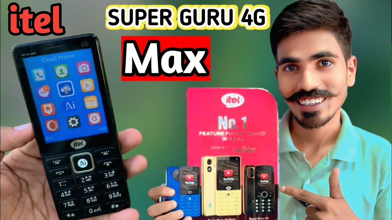Itel Supar Guru 4G Max Unboxing || Telepon keypad 4G || Baterai Besar 2000mAh  Layar Besar Hanya ₹ 2099/- Itel Supar Guru 4G Max Unboxing || Telepon keypad 4G || Baterai Besar 2000mAh  Layar Besar Hanya ₹ 2099/-