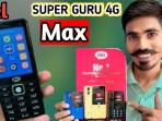 Itel Supar Guru 4G Max Unboxing || Telepon keypad 4G || Baterai Besar 2000mAh  Layar Besar Hanya ₹ 2099/- Itel Supar Guru 4G Max Unboxing || Telepon keypad 4G || Baterai Besar 2000mAh  Layar Besar Hanya ₹ 2099/-