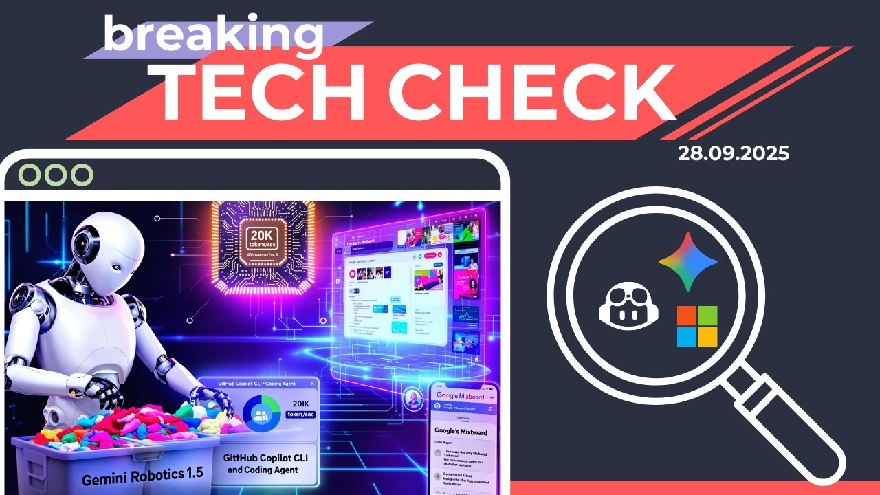 AI Robots That THINK? + GitHub’s Self-Coding Agent & Google’s Wild New Tools | Tech Check AI Robots That THINK? + GitHub’s Self-Coding Agent & Google’s Wild New Tools | Tech Check