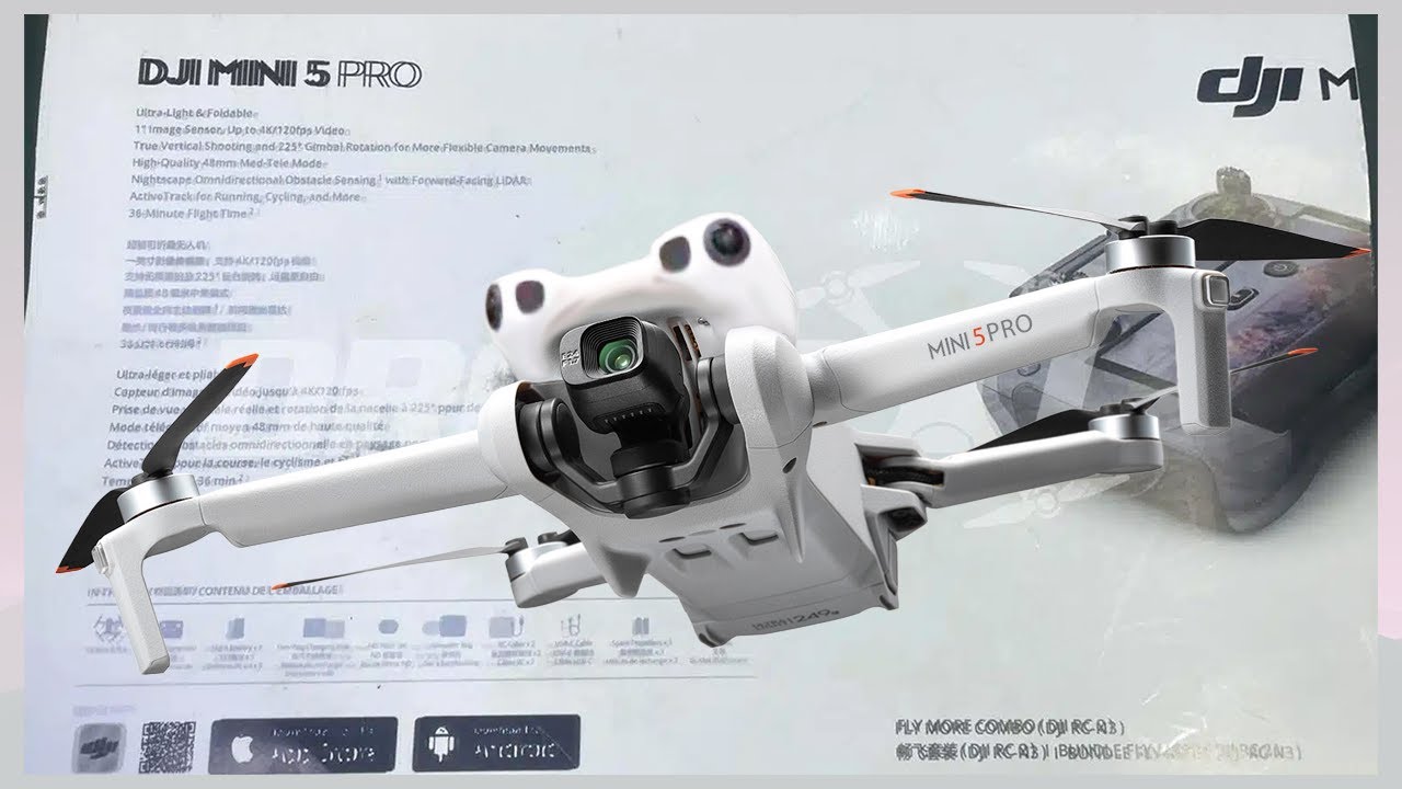 DJI Mini 5 Pro Box Resmi Bocor: Spesifikasi yang Dikonfirmasi, Masa Masa Baterai & Lainnya! DJI Mini 5 Pro Box Resmi Bocor: Spesifikasi yang Dikonfirmasi, Masa Masa Baterai & Lainnya!