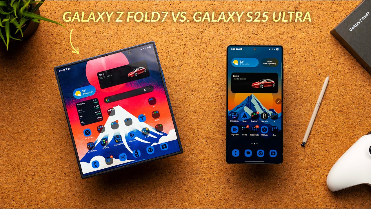 Samsung Galaxy Z Fold 7 vs. S25 Ultra – Haruskah Anda Membayar Lebih Banyak!? Samsung Galaxy Z Fold 7 vs. S25 Ultra – Haruskah Anda Membayar Lebih Banyak!?
