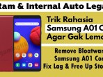 How to Delete Default Applications on Samsung A01 Core (A013) | Overcoming Slow Samsung a01 Core How to Delete Default Applications on Samsung A01 Core (A013) | Overcoming Slow Samsung a01 Core