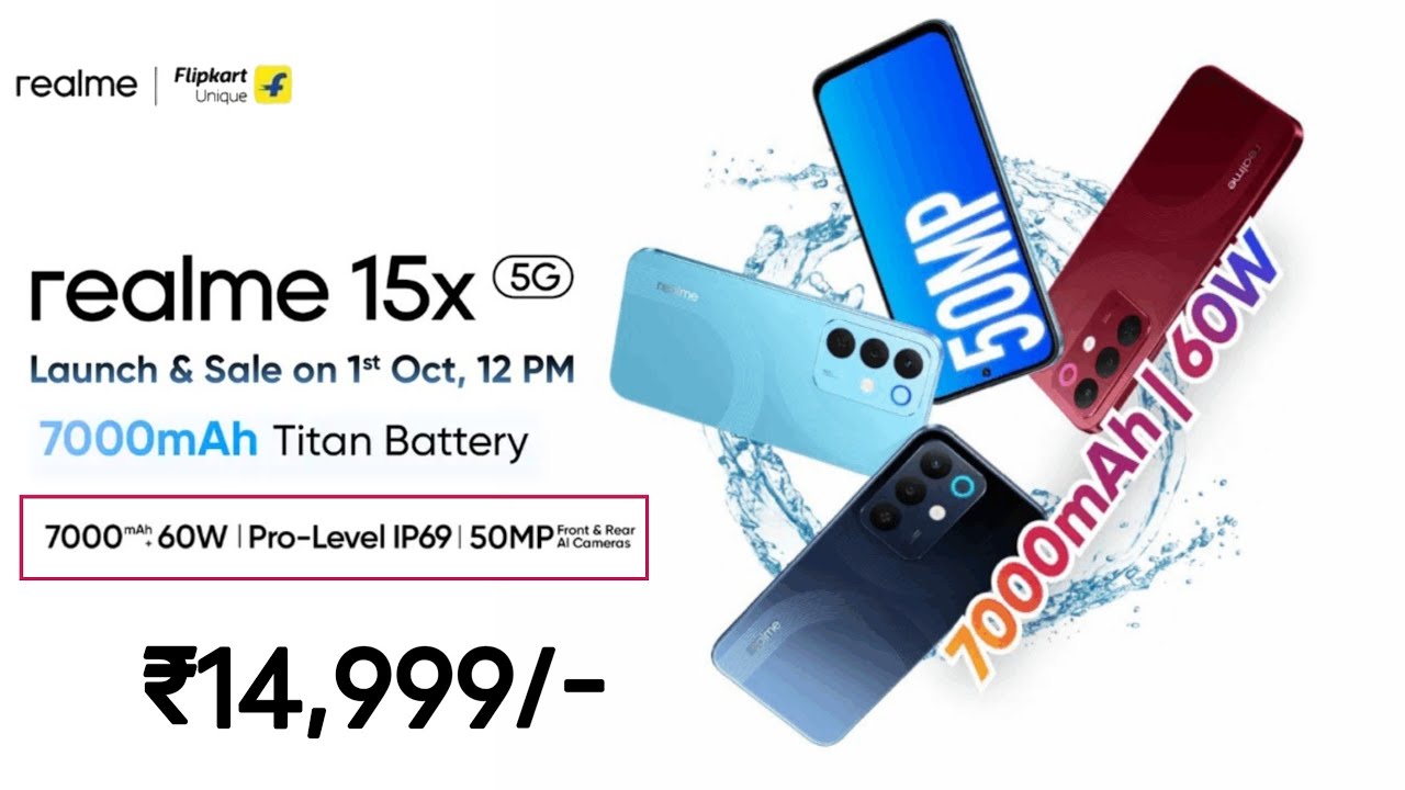Realme 15x 5G Launch Date In India | realme 15x Price, Specs & Review Realme 15x 5G Launch Date In India | realme 15x Price, Specs & Review