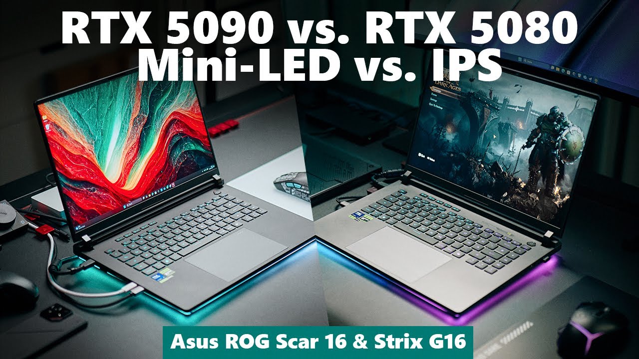 Lupakan RTX 5090? – Asus Rog Scar 16 vs. Strix G16 Review Lupakan RTX 5090? – Asus Rog Scar 16 vs. Strix G16 Review