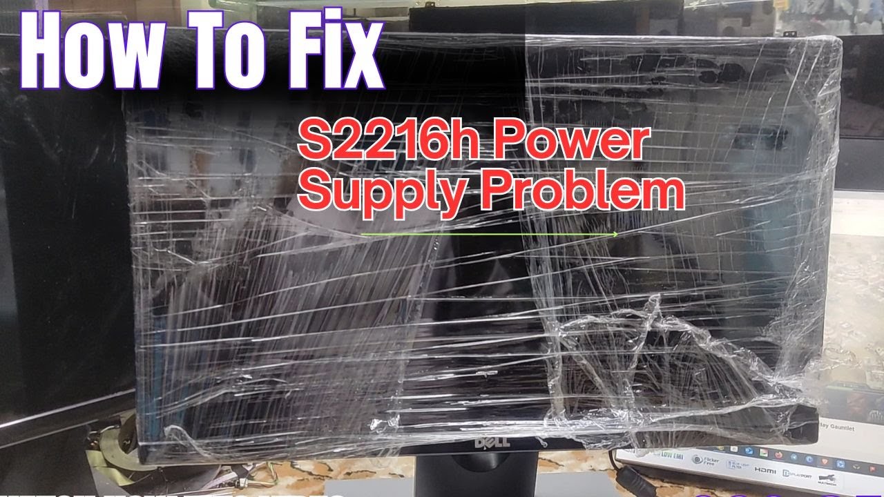 How To Fix Dell Monitor S2216h Power Supply Problem || Created by Afjal Hossain How To Fix Dell Monitor S2216h Power Supply Problem || Created by Afjal Hossain