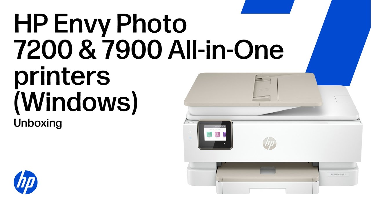 Unbox and set up (Windows PCs) | HP Envy Photo 7200 & 7900 All-in-One printer series Unbox and set up (Windows PCs) | HP Envy Photo 7200 & 7900 All-in-One printer series