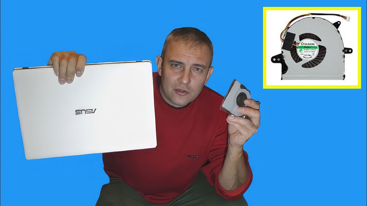 Replacing the cooler on an Asus X552C laptop | Step-by-step instructions Replacing the cooler on an Asus X552C laptop | Step-by-step instructions