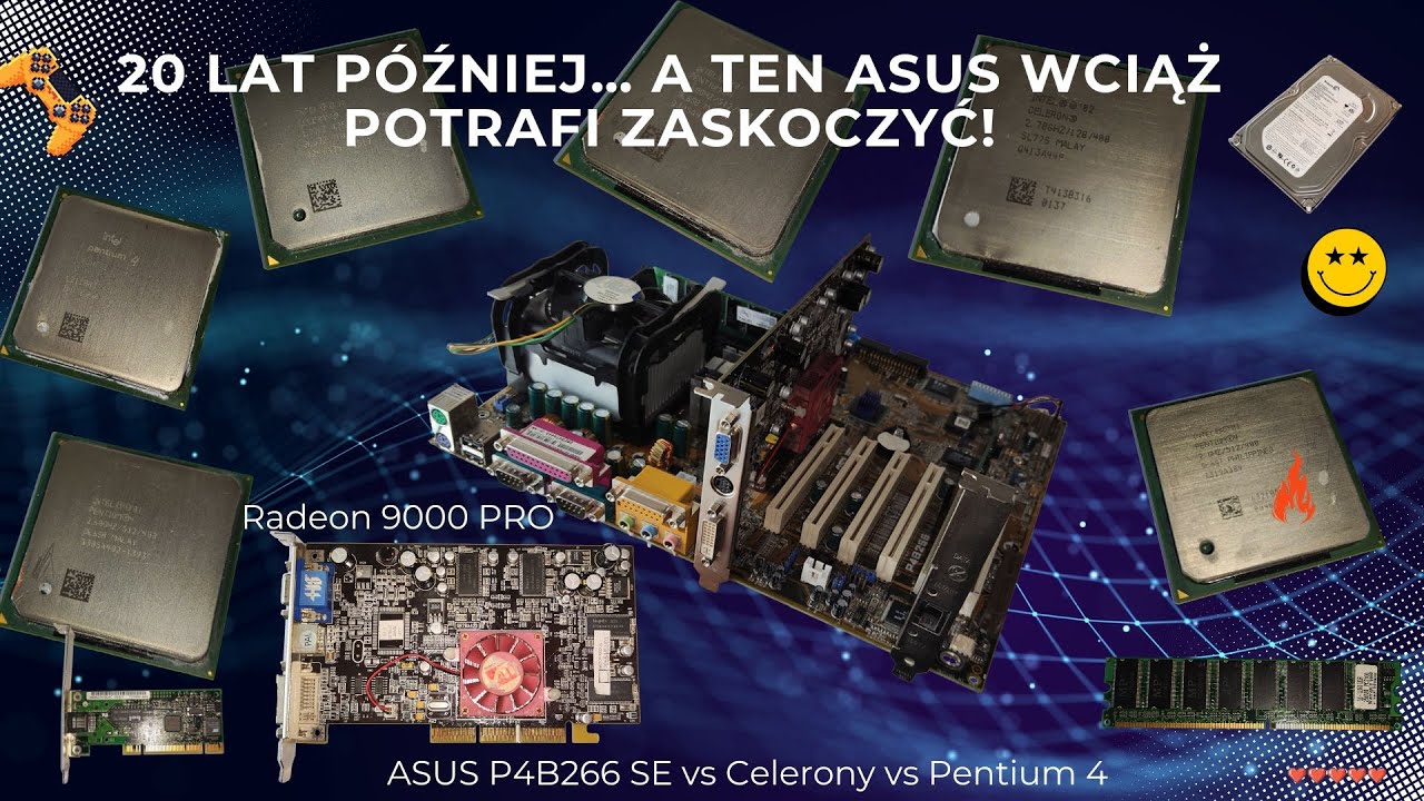 A computer from 2003 comes back to life – ASUS P4B266SE + Pentium 4! A computer from 2003 comes back to life – ASUS P4B266SE + Pentium 4!