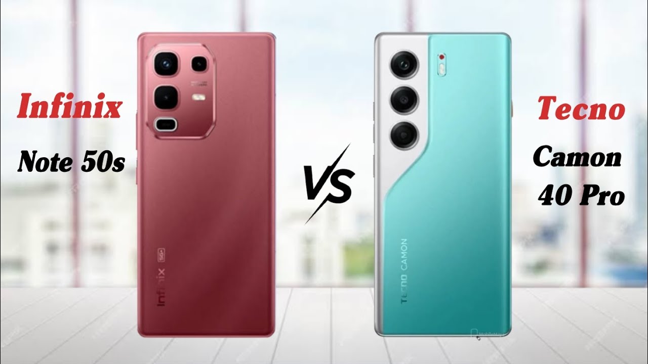 Infinix Note 50s vs Tecno Camon 40 Pro | Perbandingan penuh Infinix Note 50s vs Tecno Camon 40 Pro | Perbandingan penuh
