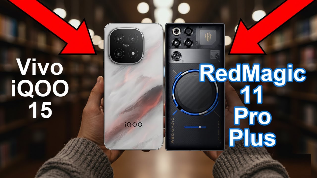 Vivo iQOO 15 vs RedMagic 11 Pro Plus Vivo iQOO 15 vs RedMagic 11 Pro Plus