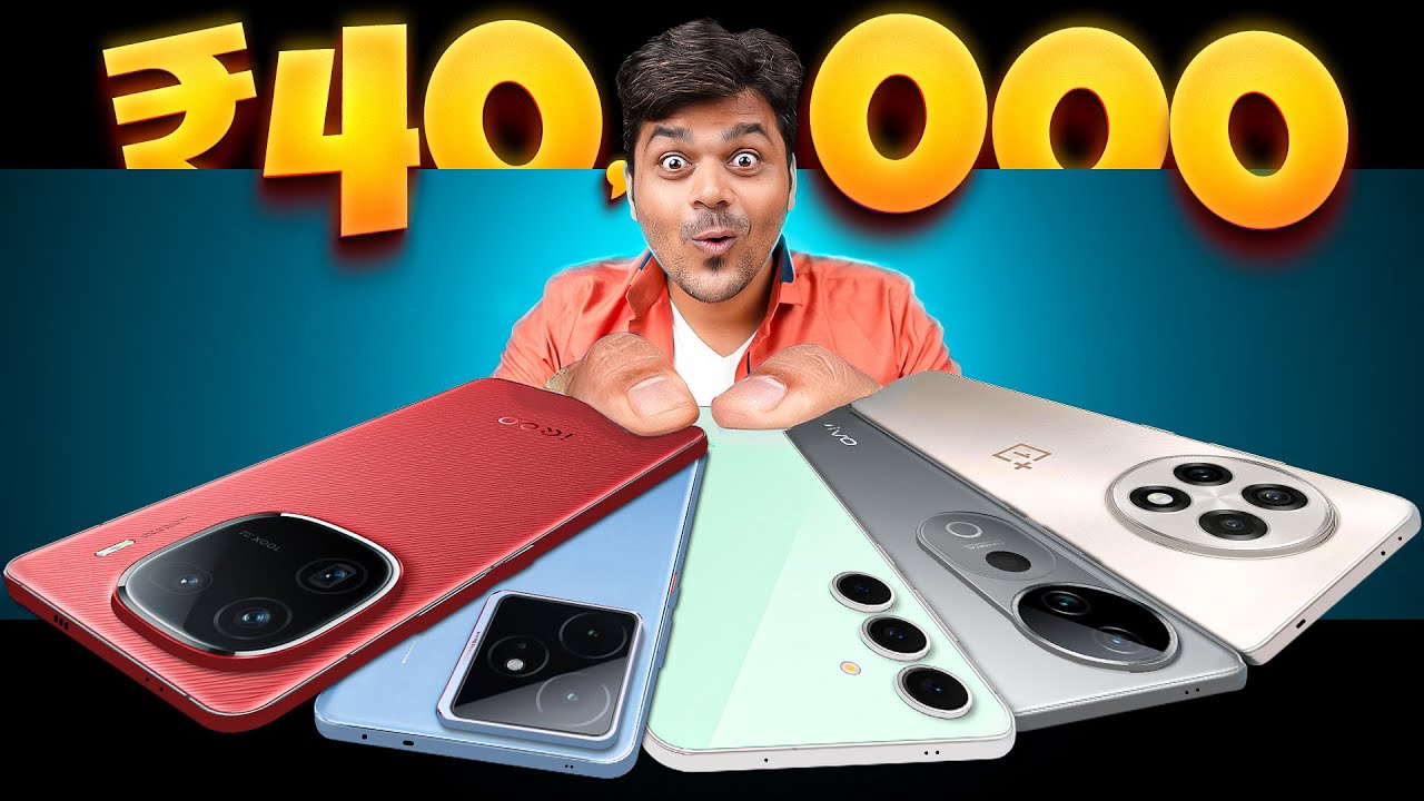 Top 5 Smartphone Terbaik Di Bawah ₹ 40.000  Kamera, Gaming, All -Rounder – Juli 2025 Top 5 Smartphone Terbaik Di Bawah ₹ 40.000  Kamera, Gaming, All -Rounder – Juli 2025
