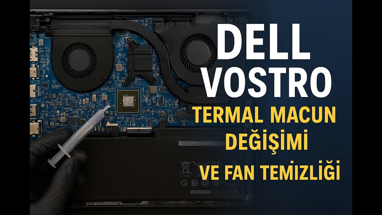 Dell Vostro Thermal Paste Replacement and Fan Cleaning Dell Vostro Thermal Paste Replacement and Fan Cleaning