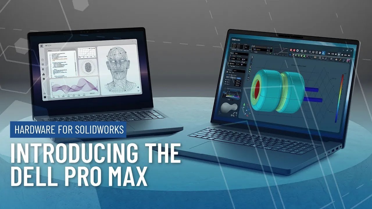 Introducing Dell Pro Max Laptops and NVIDIA RTX PRO – High Performance Laptops for SOLIDWORKS! Introducing Dell Pro Max Laptops and NVIDIA RTX PRO – High Performance Laptops for SOLIDWORKS!