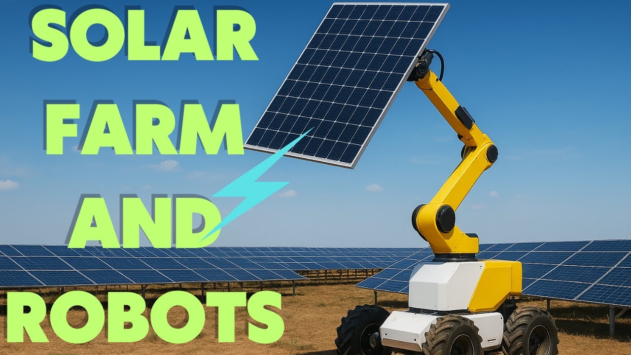 This Robot Builds Solar Farms 3.5x Faster Than Humans! This Robot Builds Solar Farms 3.5x Faster Than Humans!