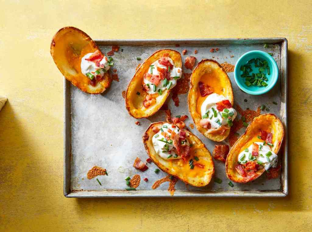 Loaded Baked Potato Skins Loaded Baked Potato Skins