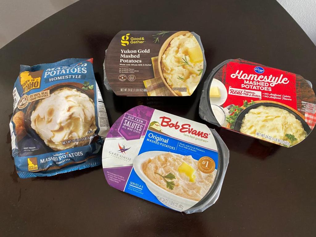 I tried 4 brands of premade mashed potatoes from the store, and there are only 2 I’d actually serve I tried 4 brands of premade mashed potatoes from the store, and there are only 2 I’d actually serve