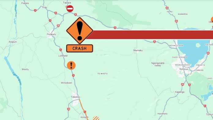 South Waikato SH1 Traffic Disrupted by Truck Accident Near Te Rere Rd South Waikato SH1 Traffic Disrupted by Truck Accident Near Te Rere Rd