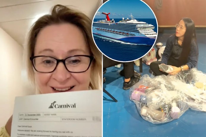 Carnival Cruise Passenger Caught Off Guard by Surprising Suitcase Confiscation Carnival Cruise Passenger Caught Off Guard by Surprising Suitcase Confiscation