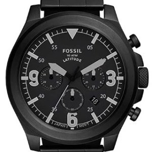 Montre Homme Fossil Acier Noir Montre Homme Fossil Acier Noir