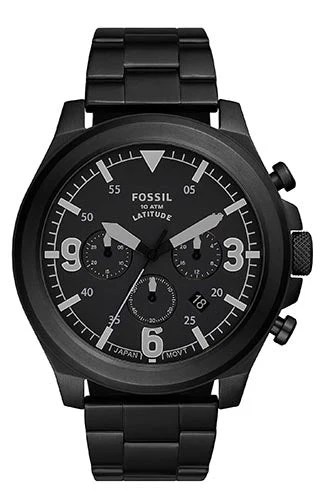 Montre Homme Fossil Acier Noir Montre Homme Fossil Acier Noir