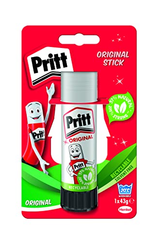Pritt Glue Stick, Safe & Child-Friendly Craft Glue for Arts &...