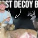 MATURE BUCK Comes To 3D Decoy! (Beat-up Bow Target) MATURE BUCK Comes To 3D Decoy! (Beat-up Bow Target)