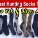 Warmest Hunting Socks TEST Part 2 | Bison, Yak, Merino, Alpaca, Electric Warmest Hunting Socks TEST Part 2 | Bison, Yak, Merino, Alpaca, Electric