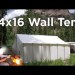 Davis Wall Tent 14×16- Public Land Hunting Camp Setup Davis Wall Tent 14×16- Public Land Hunting Camp Setup