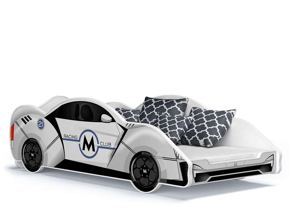 AJKmeble automobilio lova 180x90 su čiužiniu