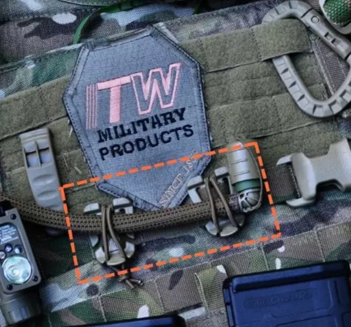 MOLLE ADAPTERIS D-ŽIEDAS RANKENA EDC DIRŽELĖ NAUJOS SPALVOS