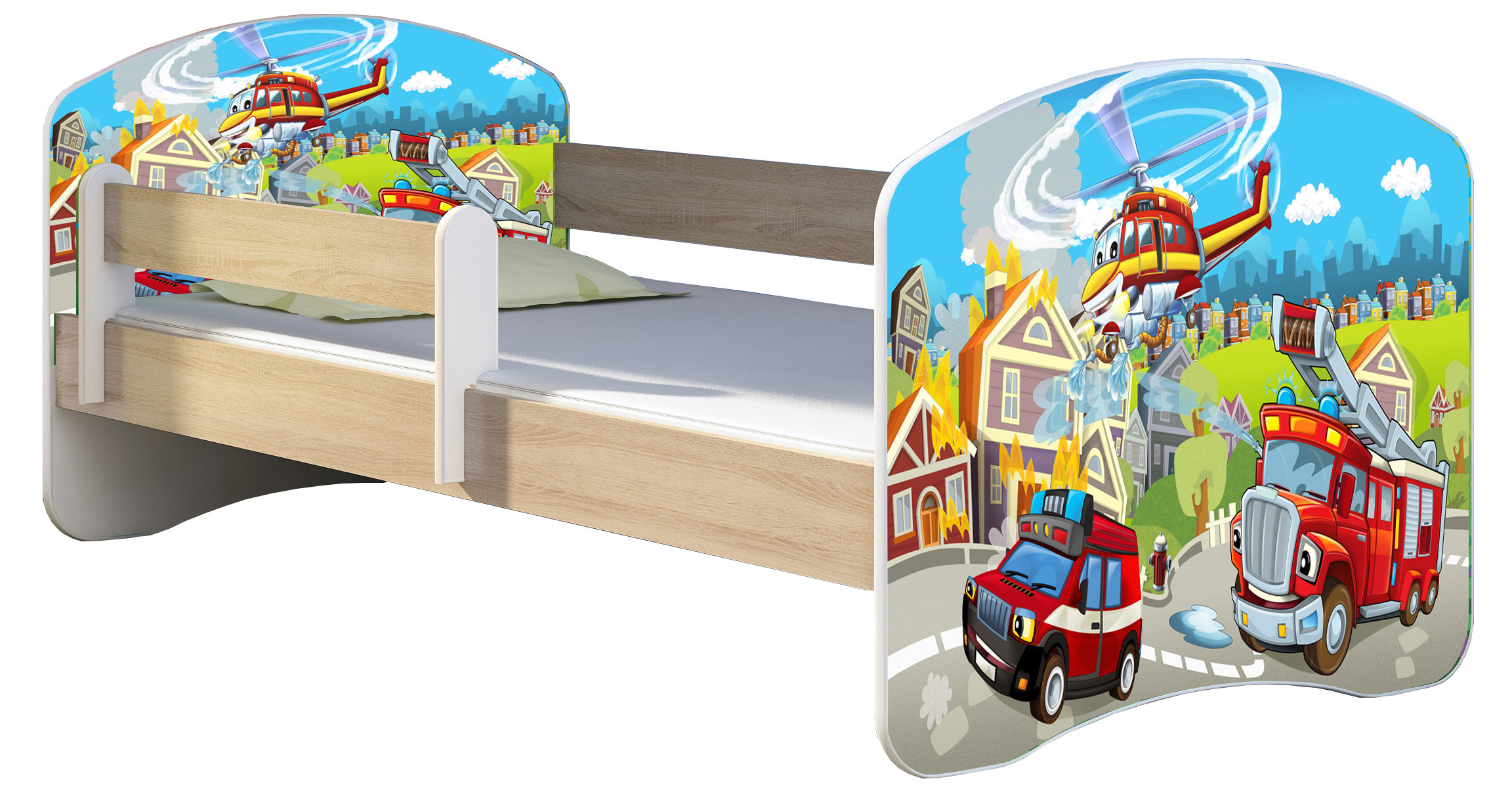 Vaikiška lova 160X80 + SONOMA ACMA Ąžuolo čiužinys