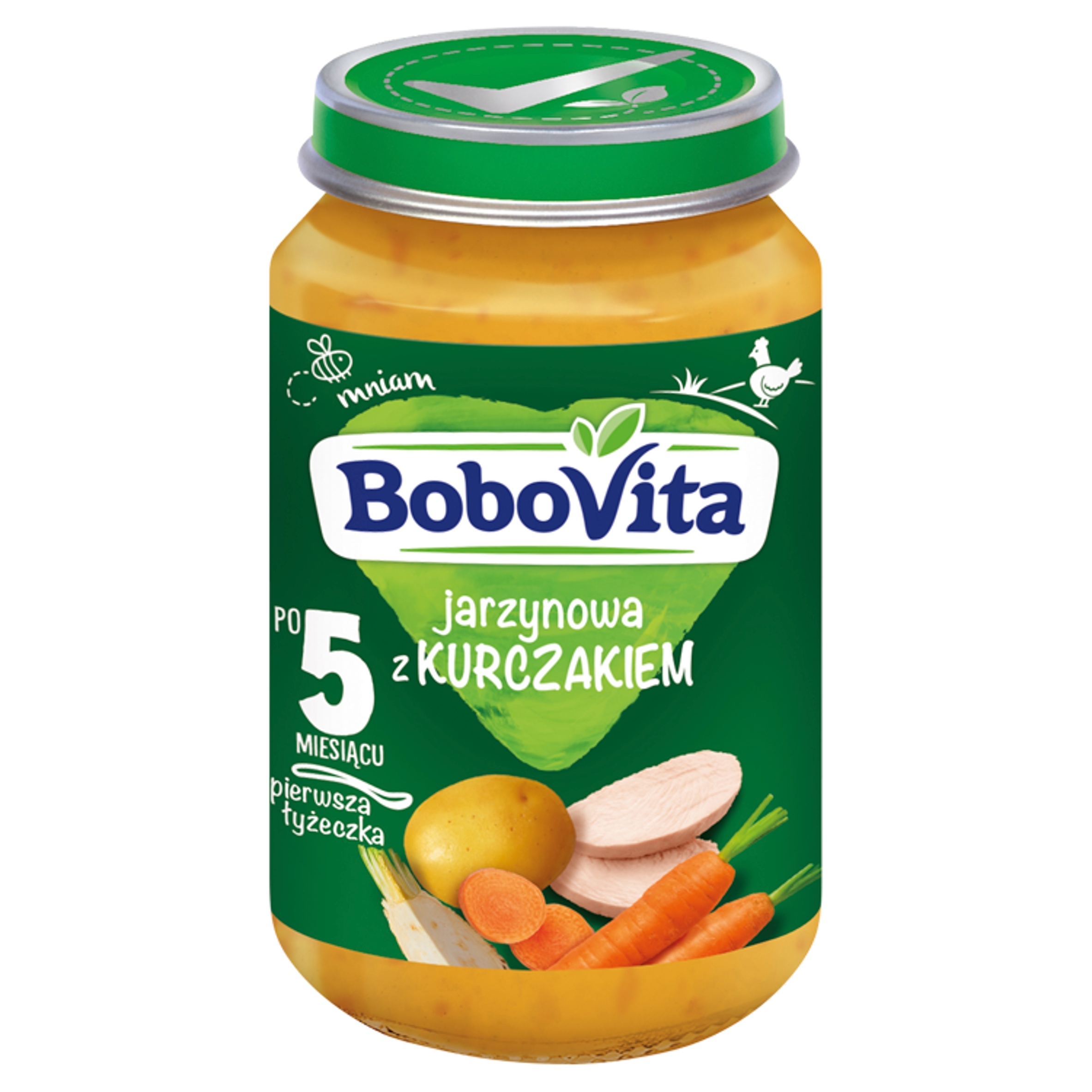 Bobovita zupka warzywna z kurczakiem 190g