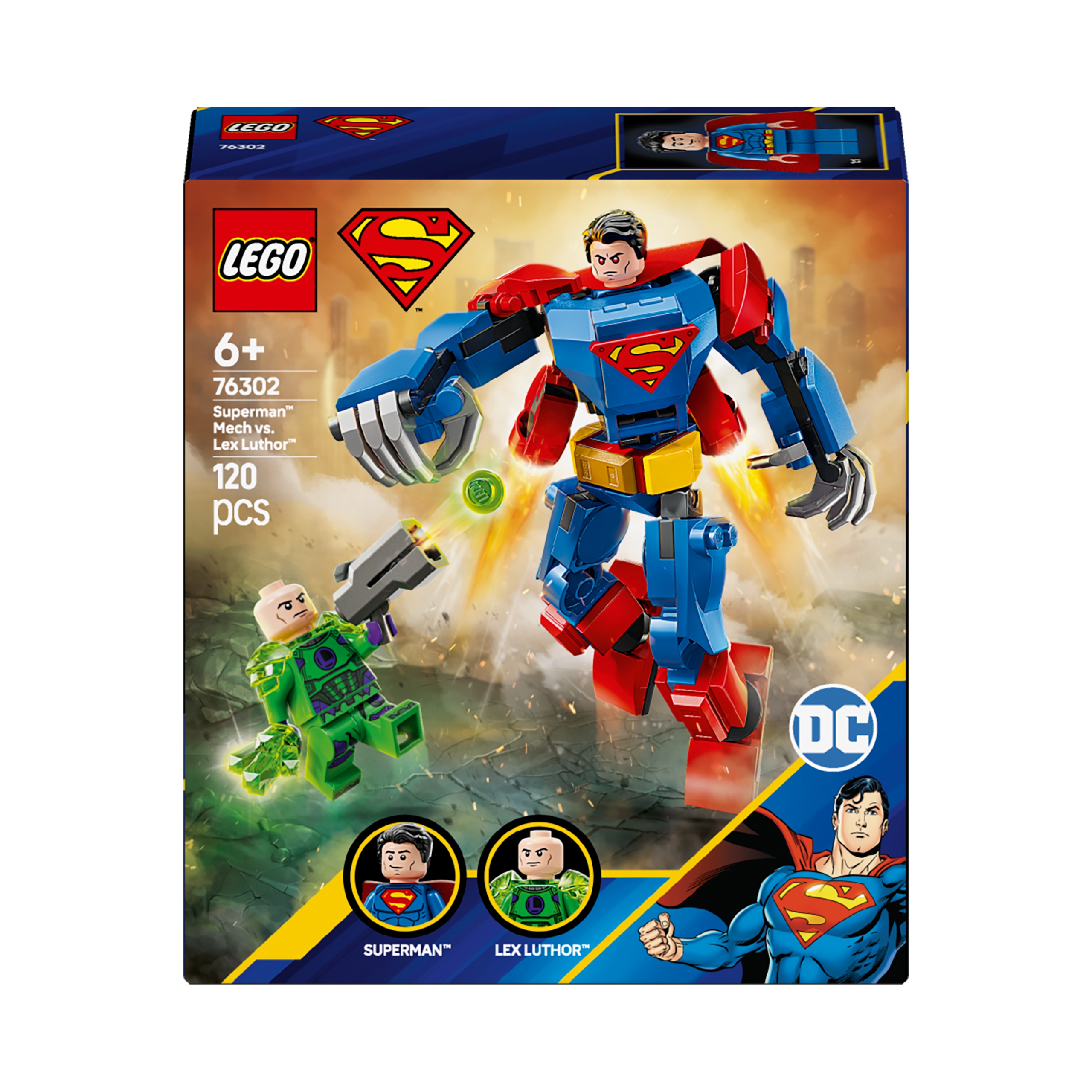 LEGO Super Heroes Marvel 76302 Supermeno mechas prieš Lex Luthor