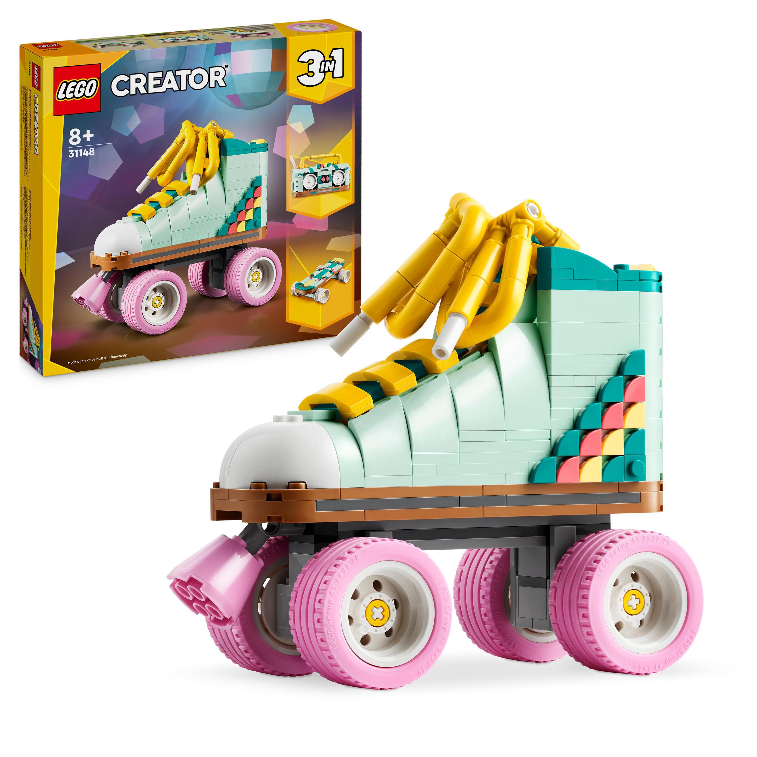 Lego Creator 31148 3 in 1 retro ro skritulys dovanai