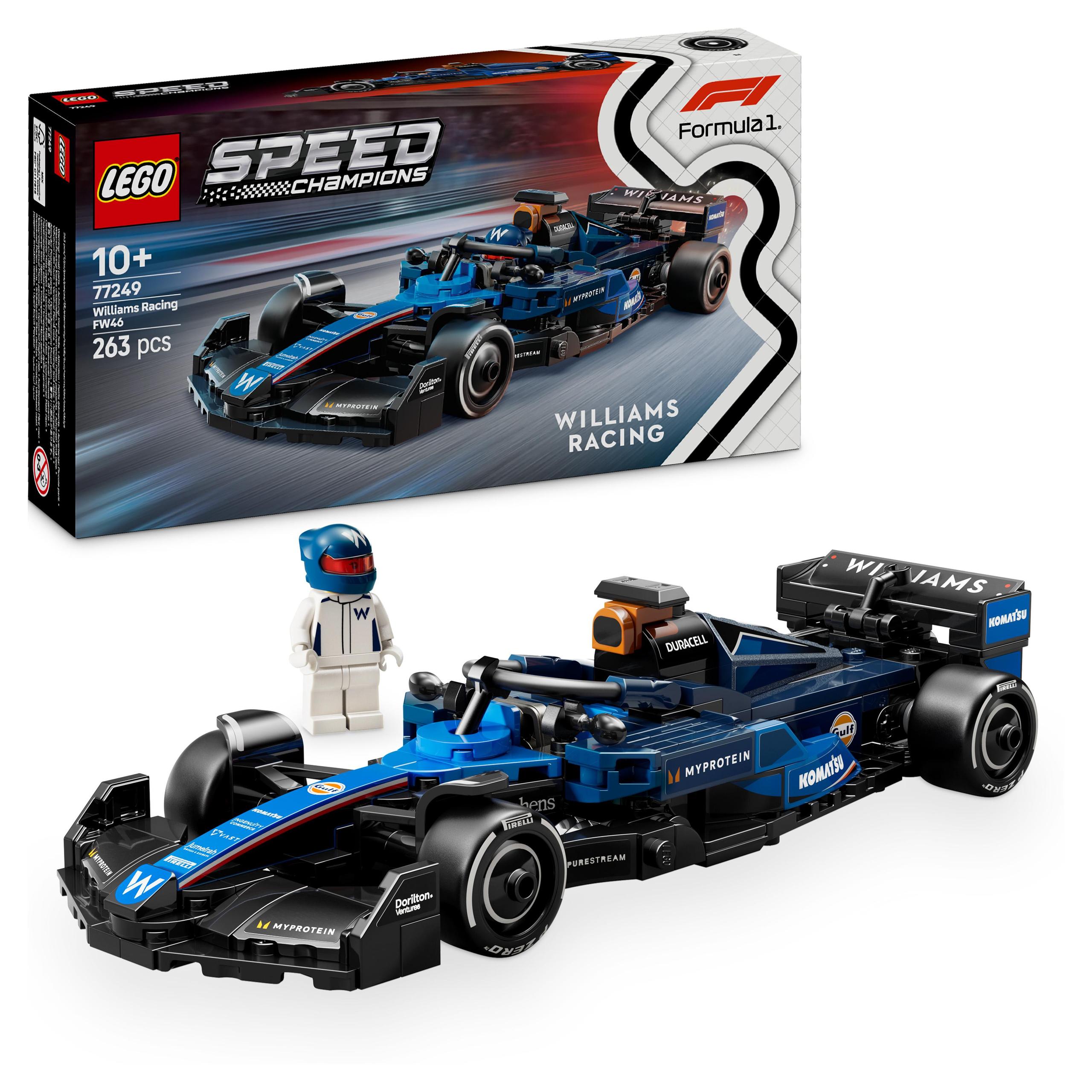 Lego Speed Champions 77249 Williams Racing F1 bolidas