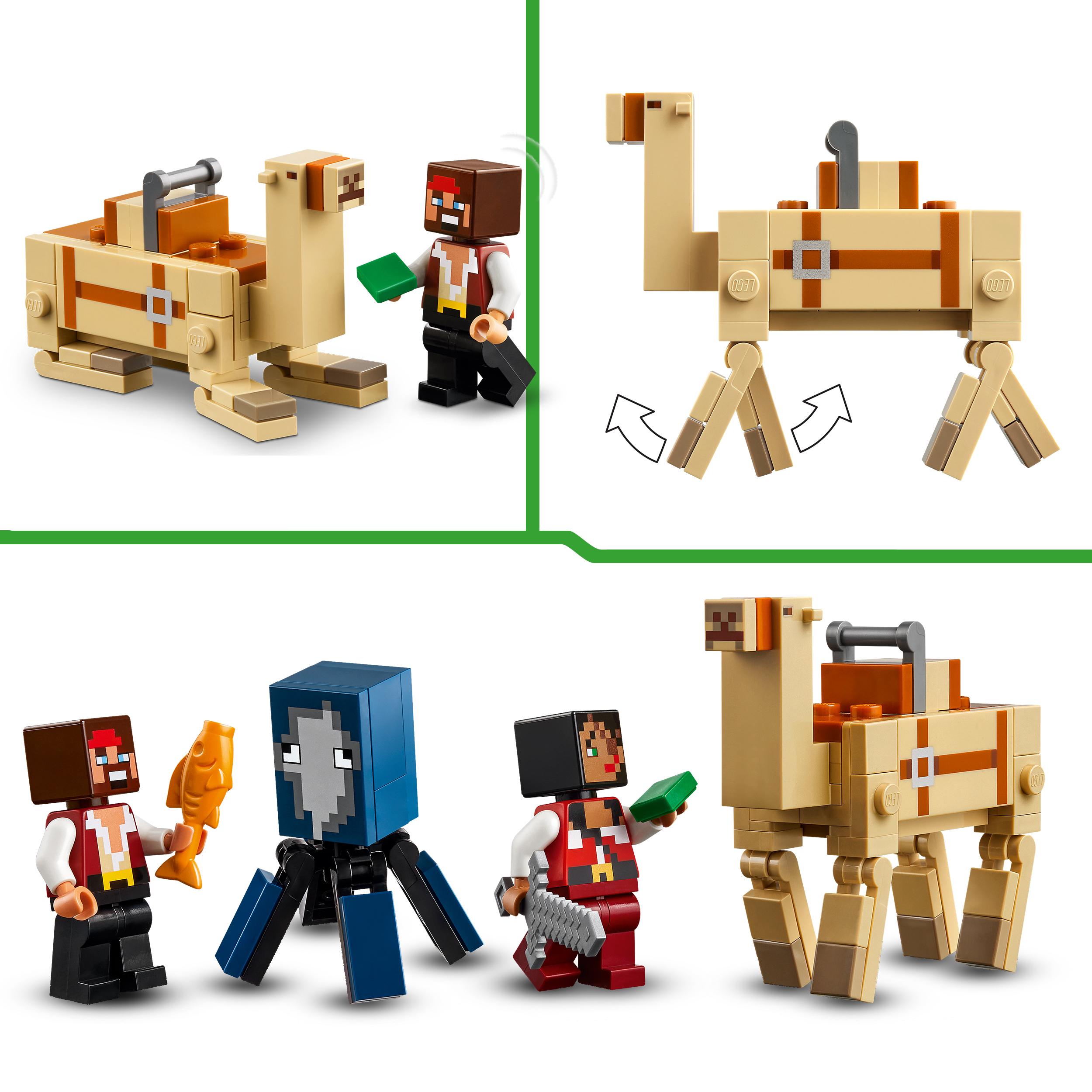 LEGO Minecraft piratinio laivo plaukimas 21259